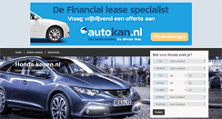 Desktop Screenshot of honda-kopen.nl