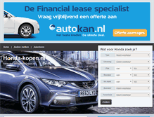 Tablet Screenshot of honda-kopen.nl